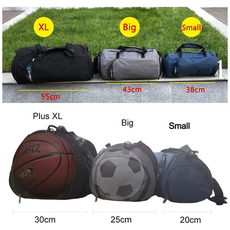 Men Gym Bag Dry Wet for Yoga Women Training Tas Travel Sac De Sport Outdoor Swim Women Shoes Fitness Weekender Shoulder Handbags
