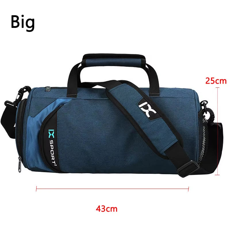 Men Gym Bag Dry Wet for Yoga Women Training Tas Travel Sac De Sport Outdoor Swim Women Shoes Fitness Weekender Shoulder Handbags