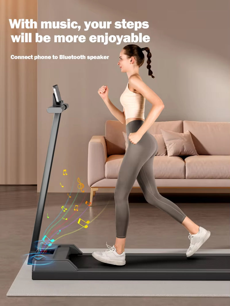 2025 New Mini Foldable Treadmill for Home Use, Ultra-Quiet Electric Walking Machine, Indoor Fitness Equipment