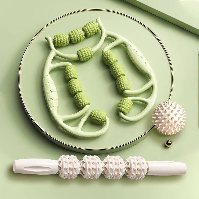 Muscle Roller Trigger Point Muscle Roller Foam Roller Deep Massage Tool for Relieve Muscle Soreness Stiffness and Tight Muscles