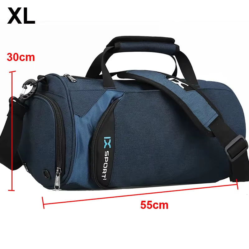 Men Gym Bag Dry Wet for Yoga Women Training Tas Travel Sac De Sport Outdoor Swim Women Shoes Fitness Weekender Shoulder Handbags