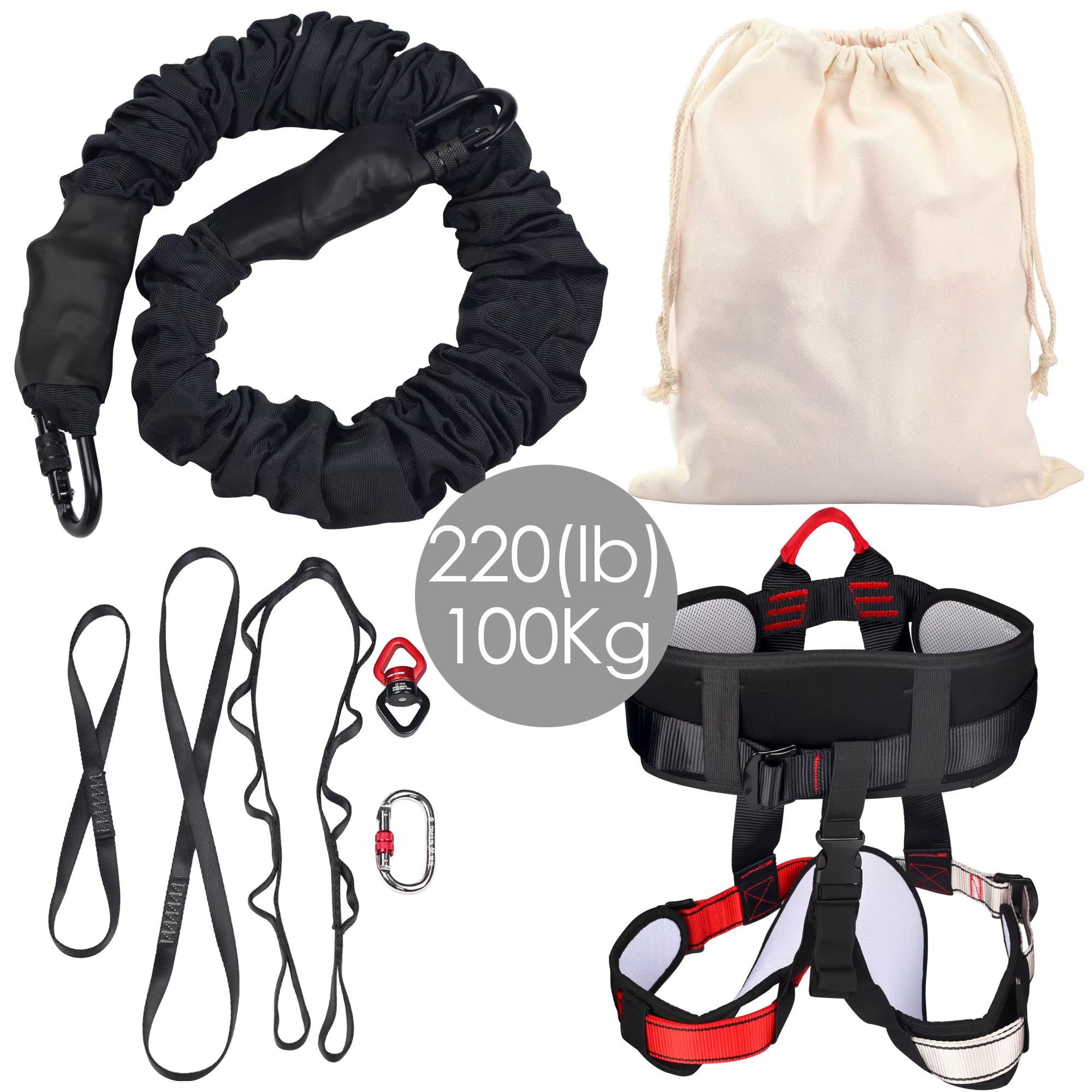 Heavy Bungee Fitness Kit Resistance Belt for Home Gym Yoga Rope Gravity Bungee Training Pro Tool for Home Gym Studio