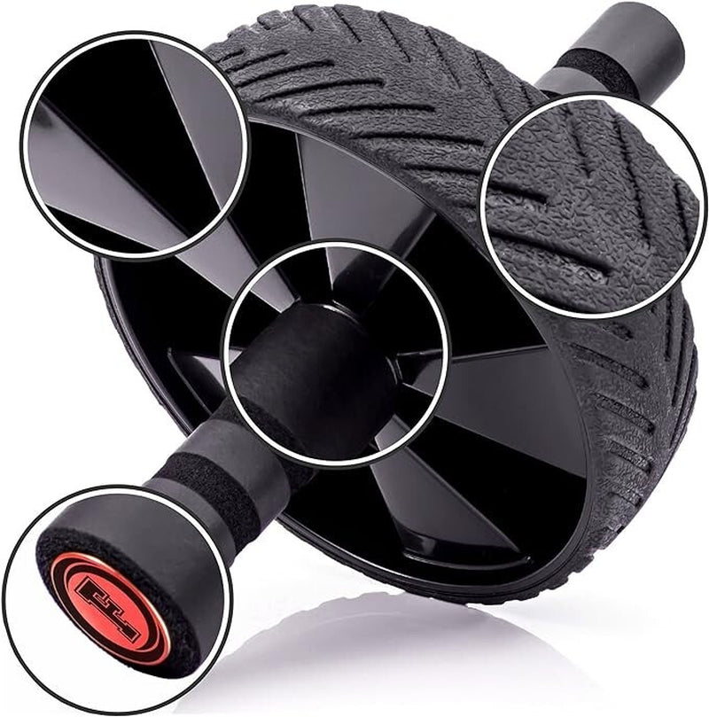 Ab Roller Wheel Abdominal Fitness Gym Exercise Equipment Core Workout Training