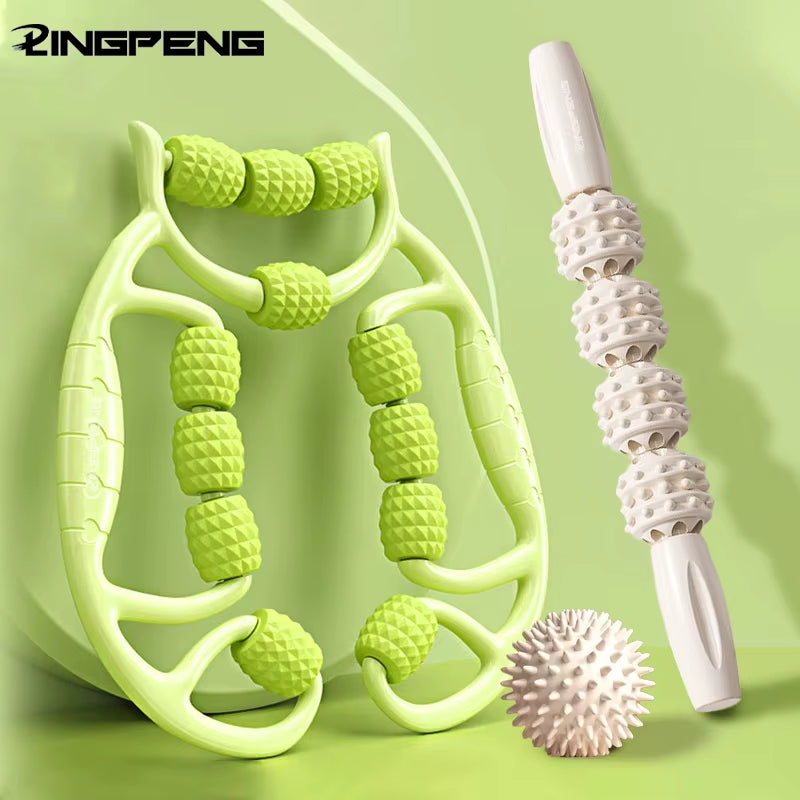 Muscle Roller Trigger Point Muscle Roller Foam Roller Deep Massage Tool for Relieve Muscle Soreness Stiffness and Tight Muscles